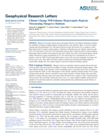 Climate Change Will Enhance Hypercapnic Hypoxia Threatening Mangrove Habitats