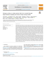 Nitrogen cycling in a high-nutrient tidal river revealed through high-resolution sampling and nitrate isotope mixing models