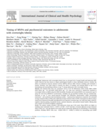 Timing of MVPA and psychosocial outcomes in adolescents with overweight/obesity