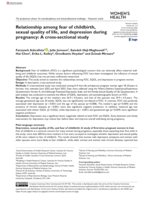 Relationship among fear of childbirth, sexual quality of life, and depression during pregnancy: A cross-sectional study