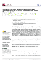 Molecular Detection of Tetracycline-Resistant Genes in Multi-Drug-Resistant Escherichia coli Isolated from Broiler Meat in Bangladesh