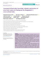 Assessment of food safety knowledge, attitudes and practices of street food vendors in Chattogram city, Bangladesh: A cross-sectional study