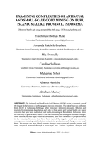 Examining complexities of artisanal and small-scale gold mining on Buru Island, Maluku Province, Indonesia