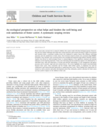 An ecological perspective on what helps and hinders the well-being and role satisfaction of foster carers: A systematic scoping review