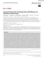 Current Practices for Analyzing Soils and Sediments via Mössbauer Spectroscopy