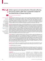Global, regional, and national burden of disorders affecting the nervous system, 1990–2021: a systematic analysis for the Global Burden of Disease Study 2021