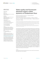 Water quality and fluorescent dissolved organic matter dynamics of Dhaleshwari River