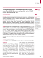 The burden and trend of diseases and their risk factors in Australia, 1990-2019: a systematic analysis for the Global Burden of Disease Study 2019