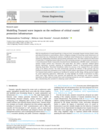 Modelling Tsunami wave impacts on the resilience of critical coastal protection infrastructure