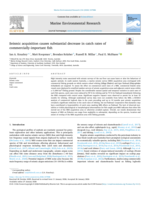 Seismic acquisition causes substantial decrease in catch rates of commercially-important fish