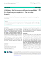 2025 joint BMC ecology and evolution and BMC zoology image competition: the winning images