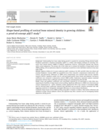 Shape-based profiling of cortical bone mineral density in growing children: a proof-of-concept pQCT study