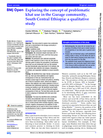 Exploring the concept of problematic khat use in the Gurage community, South Central Ethiopia: a qualitative study