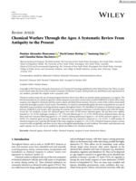 Chemical Warfare Through the Ages: A Systematic Review From Antiquity to the Present