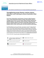 Strengthening ocean literacy: marine science education and training to ensure Australia's blue future
