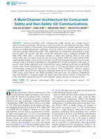 A Multi-Channel Architecture for Concurrent Safety and Non-safety V2I Communications