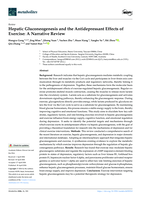 Hepatic Gluconeogenesis and the Antidepressant Effects of Exercise: A Narrative Review