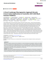 A Novel Landscape Macrogenetics Approach Reveals Conservation Implications of Australia's 2019–2020 Black Summer Wildfires