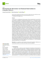 Harnessing Sex Reversion via Chemical Intervention in Cannabis sativa L