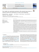 New insights into superheated atomisation offer potential improvement in submicron particle size distribution for marine cloud brightening