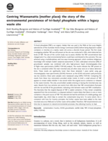 Centring Wiannamatta (mother place): the story of the environmental persistence of tri-butyl phosphate within a legacy waste site