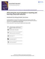 Advocating the use of metaphor in teaching and learning critical self-reflection