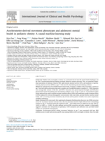Accelerometer-derived movement phenotypes and adolescent mental health in pediatric obesity: A causal machine-learning study