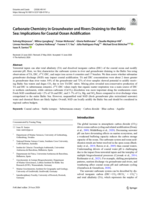 Carbonate Chemistry in Groundwater and Rivers Draining to the Baltic Sea: Implications for Coastal Ocean Acidification
