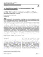 The tokophobia severity scale: a psychometric multicountry study with childbearing-age women