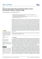 Current Information Provision Rarely Helps Coastal Households Adapt to Climate Change