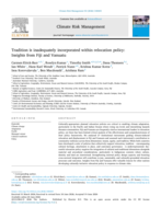 Tradition is inadequately incorporated within relocation policy: Insights from Fiji and Vanuatu