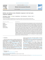 Salinity and sediment stress: Metabolic responses in the leaf oyster, Isognomon ephippium