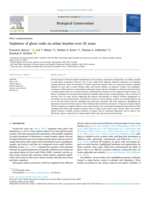 Depletion of ghost crabs on urban beaches over 25&nbsp;years