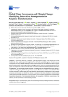 Global Water Governance and Climate Change: Identifying Innovative Arrangements for Adaptive Transformation