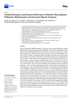 Global Dynamics and Future Pathways of Marine Macroplastic Pollution: Bibliometric and Scenario-Based Analysis