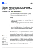 Drone-Based Surveillance Methods for Non-Lethal Shark Mitigation in Nearshore Environments: Current Applications, Challenges, and Future Directions