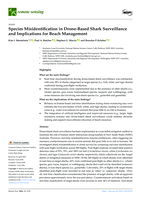 Species Misidentification in Drone-Based Shark Surveillance and Implications for Beach Management