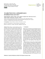 Are ghost forest trees a substantial source of methane from reservoirs?