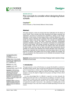 Five concepts to consider when designing future schools