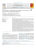 Nursing students' critical engagement with generative AI in evidence-based practice education: A qualitative descriptive study