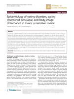 Epidemiology of eating disorders, eating disordered behaviour, and body image disturbance in males: a narrative review