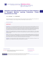Algorithm-Level Data-Guided Correction for Class Imbalance in Biological Machine Learning Predictions: Protein Interactions as a Case