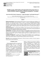 Insights on the conformation and appropriate drug-target sites on retinal IMPDH1 using the 604-aa isoform lacking the C-terminal extension