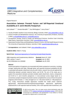 Associations between prenatal factors and self-reported emotional availability at 3-and 6-months postpartum