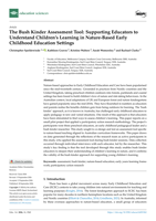 The Bush Kinder Assessment Tool: Supporting Educators to Understand Children’s Learning in Nature-Based Early Childhood Education Settings