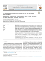 The association between adverse events in later life and mortality in older individuals