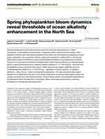 Spring phytoplankton bloom dynamics reveal thresholds of ocean alkalinity enhancement in the North Sea