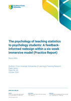 The psychology of teaching statistics to psychology students: A feedback- informed redesign within a six-week immersive model (Practice Report)